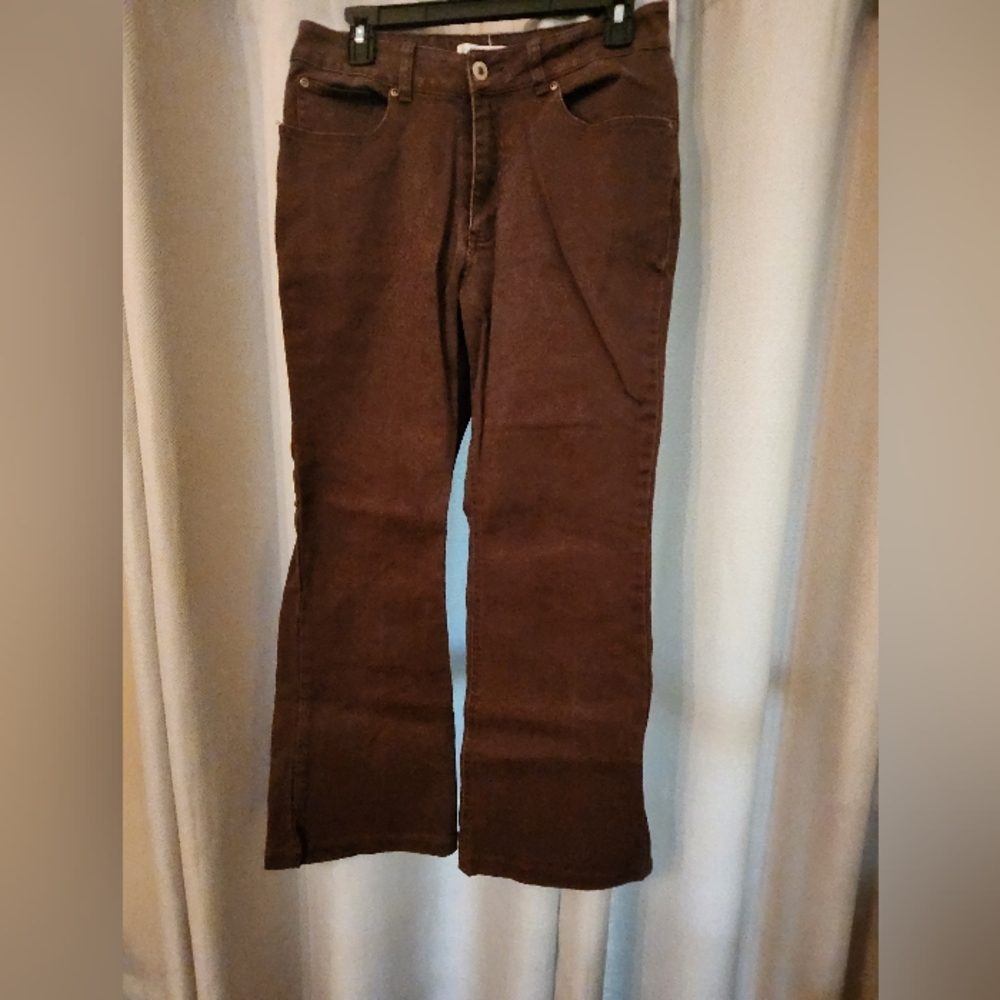 Coldwater Brown Flare Jeans